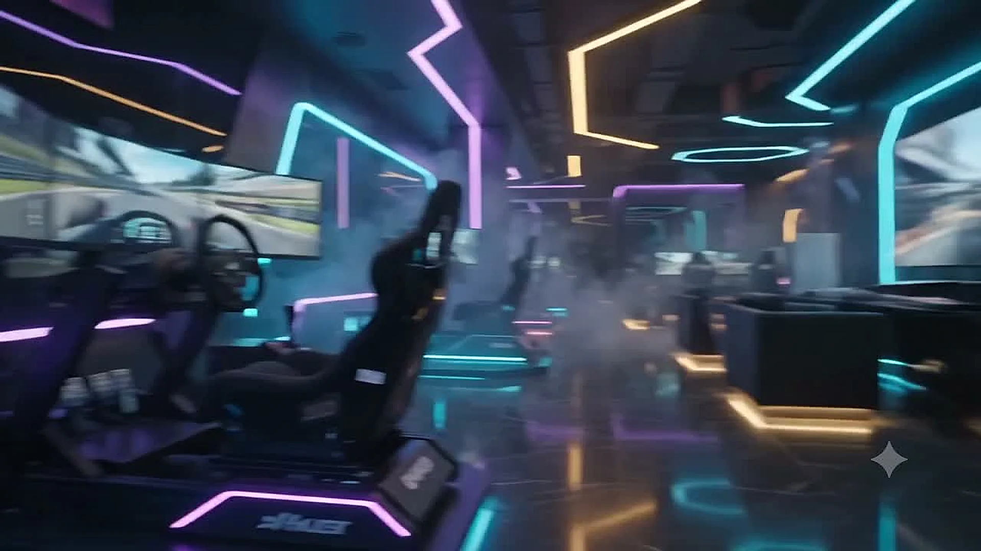 Games Grid gaming lounge cinematic tour